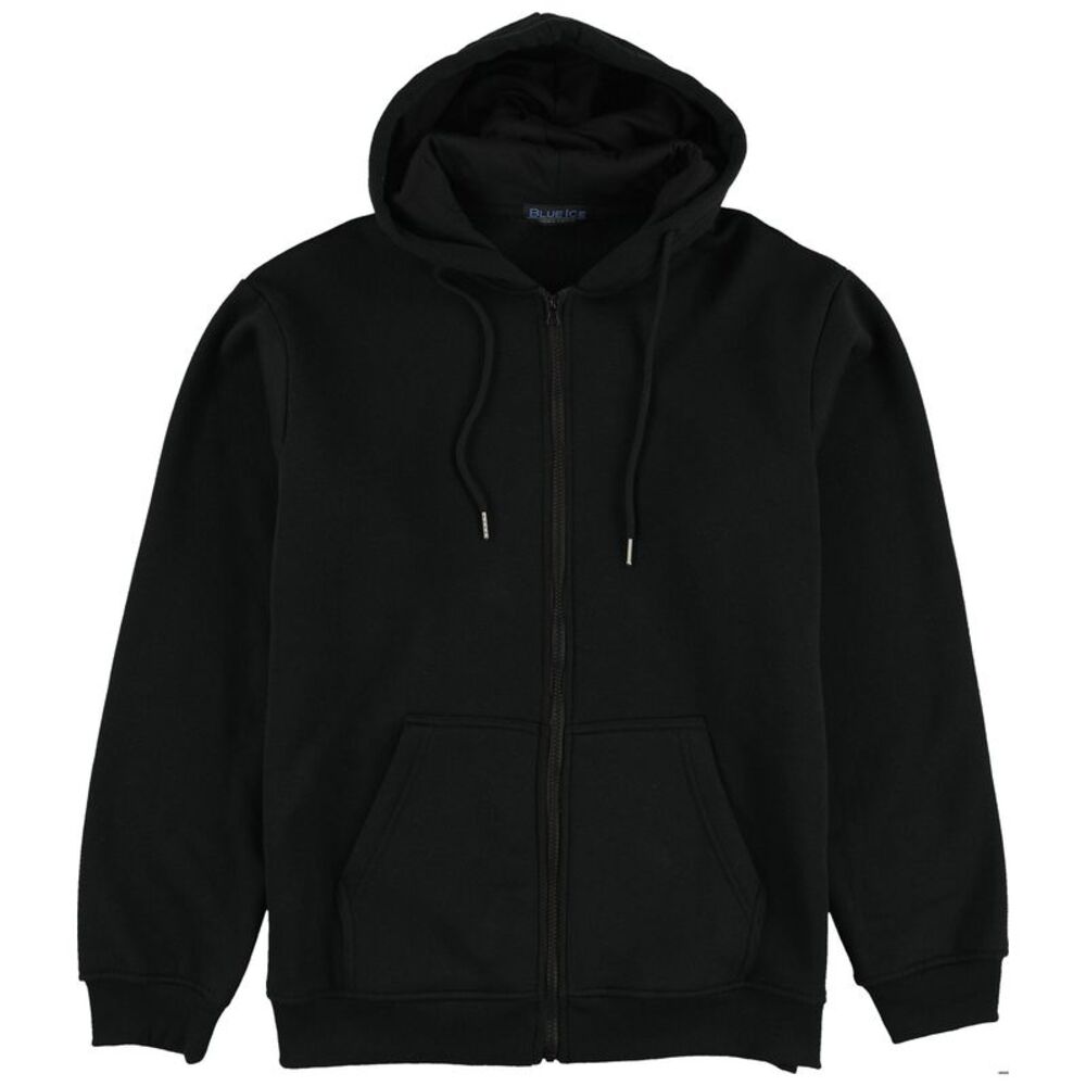 BLUE ICE Mens Fleece-Lined Hoodie Sweatshirt, NWT
